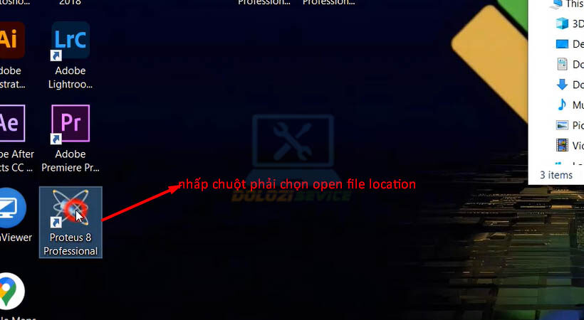Hướng Dẫn Cài Đặt Proteus Professional 8 Đầy Đủ và Miễn Phí 20 Mở vị trí file