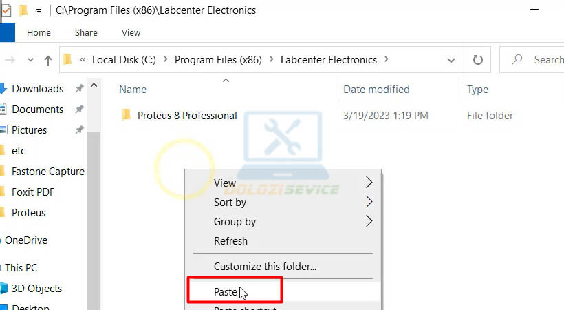 Hướng Dẫn Cài Đặt Proteus Professional 8 Đầy Đủ và Miễn Phí 22 Dán file kích hoạt