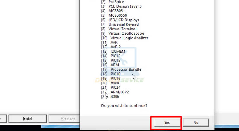 Hướng Dẫn Cài Đặt Proteus Professional 8 Đầy Đủ và Miễn Phí 10 Xác nhận