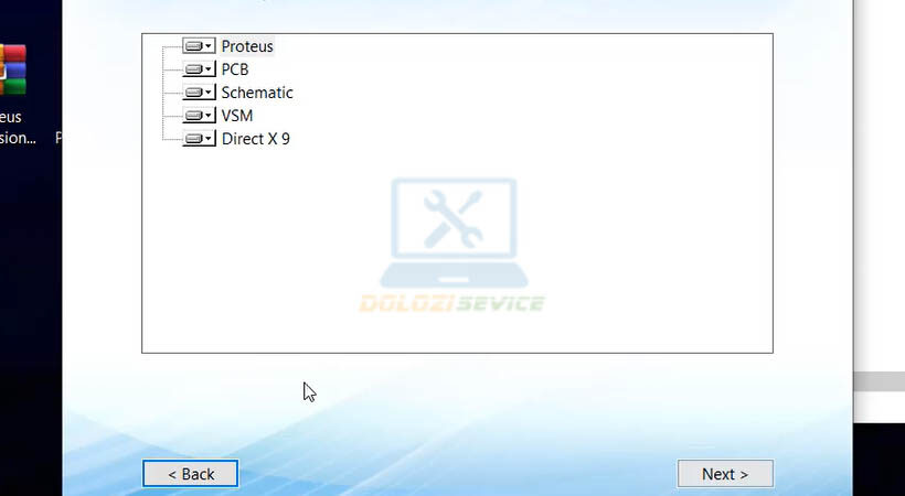 Hướng Dẫn Cài Đặt Proteus Professional 8 Đầy Đủ và Miễn Phí 14 Chọn Back