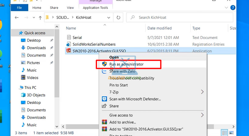 Tải Solidworks 2013
