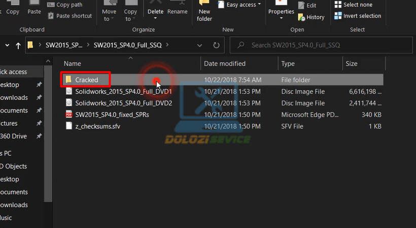 Kích hoạt Solidworks
