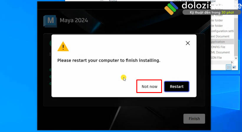 Hướng Dẫn Cài Đặt Và Tải Maya 2024 Đơn Giản Nhất 8 Tại đây hãy chọn dòng Not now.