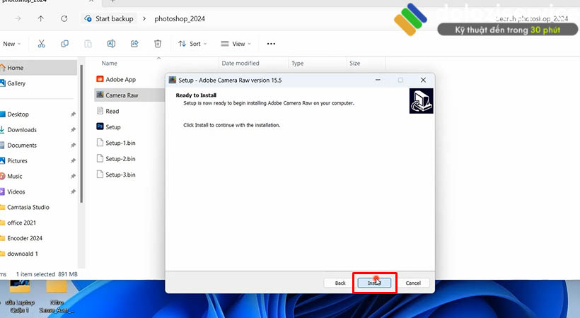 Hướng Dẫn Cài Đặt Photoshop 2024: Tải Ngay Tại Đây! 14 Tại đây tích chọn Install Adobe Photoshop 1 lần nữa.
