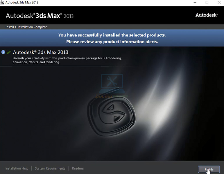 Hoàn tất cài đặt phần mềm