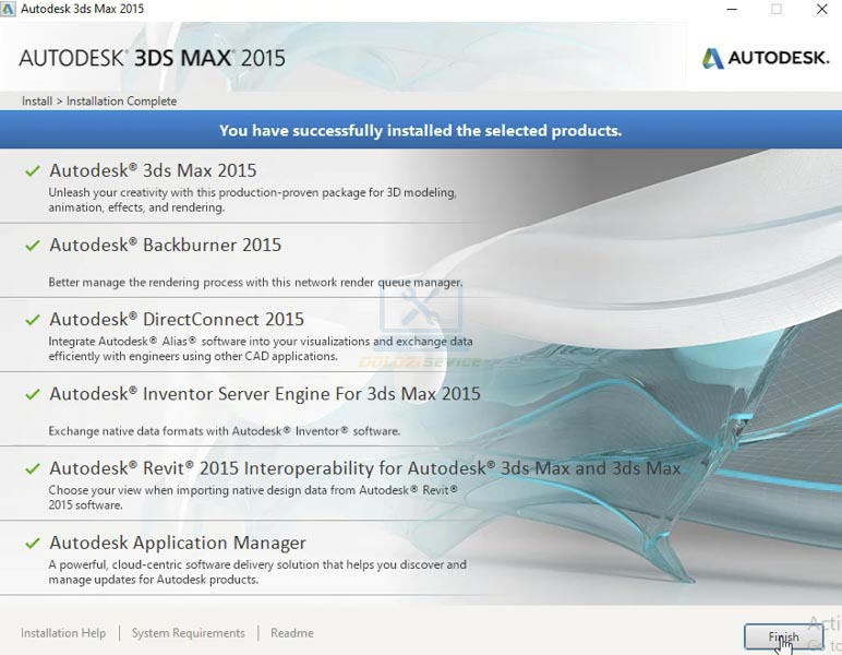 Hoàn tất cài đặt