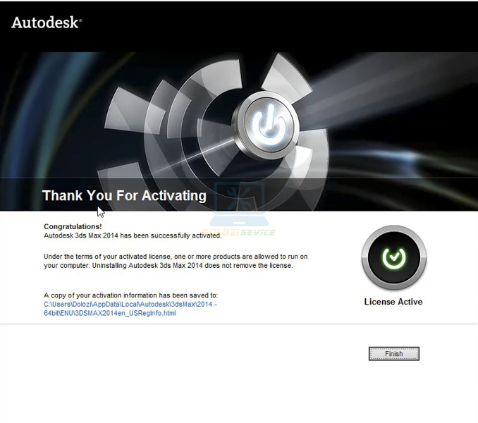 Kích hoạt bản quyền thành công