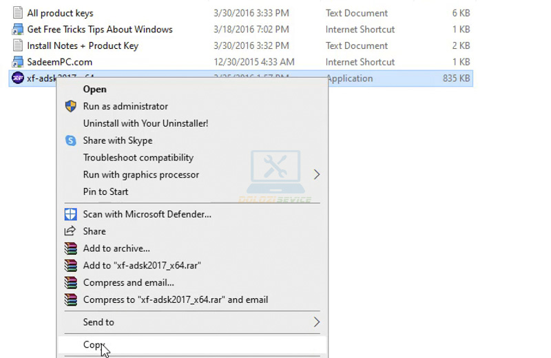 Hướng Dẫn Cài Đặt 3DS Max 2017 và Tải Phần Mềm Miễn Phí 8 Sao chép file kích hoạt bản quyền