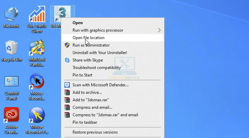 Hướng Dẫn Cài Đặt 3DS Max 2017 và Tải Phần Mềm Miễn Phí 9 Mở thư mục cài đặt