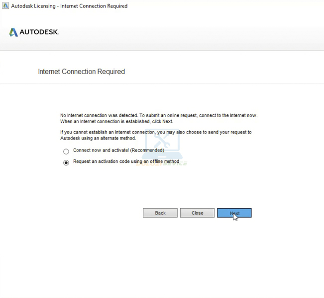 Nhấn Next để tiếp tục