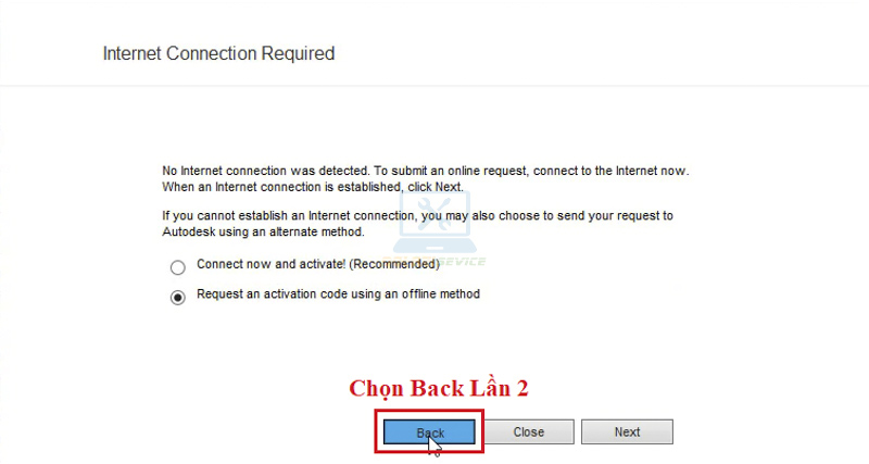 Hướng dẫn cài đặt và tải 3DS Max 2019 dễ dàng nhất! 15 Tiếp tục chọn Back