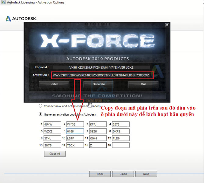 Hướng dẫn cài đặt và tải 3DS Max 2019 dễ dàng nhất! 20 Nhập Key kích hoạt