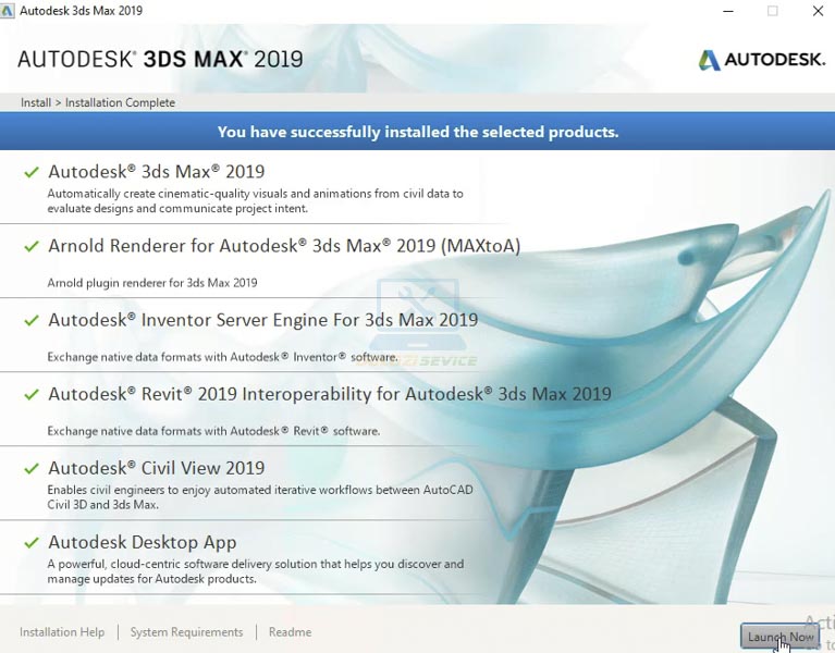 Hướng dẫn cài đặt và tải 3DS Max 2019 dễ dàng nhất! 8 Khởi động phần mềm 3DS Max 2019