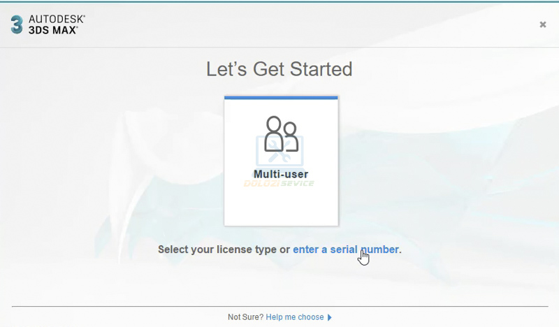 Hướng dẫn cài đặt và tải 3DS Max 2019 dễ dàng nhất! 9 Khởi động phần mềm để nhập Serial Number