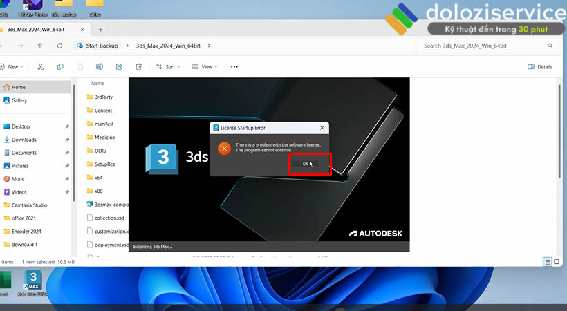 Cách Cài Đặt và Tải 3DS MAX 2024 Dễ Dàng Nhất 11 Nhấn OK.