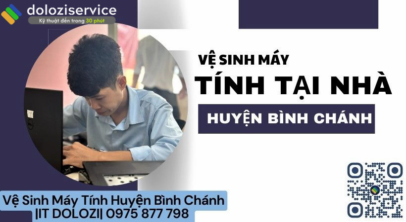 Vệ sinh máy tính huyện Bình Chánh