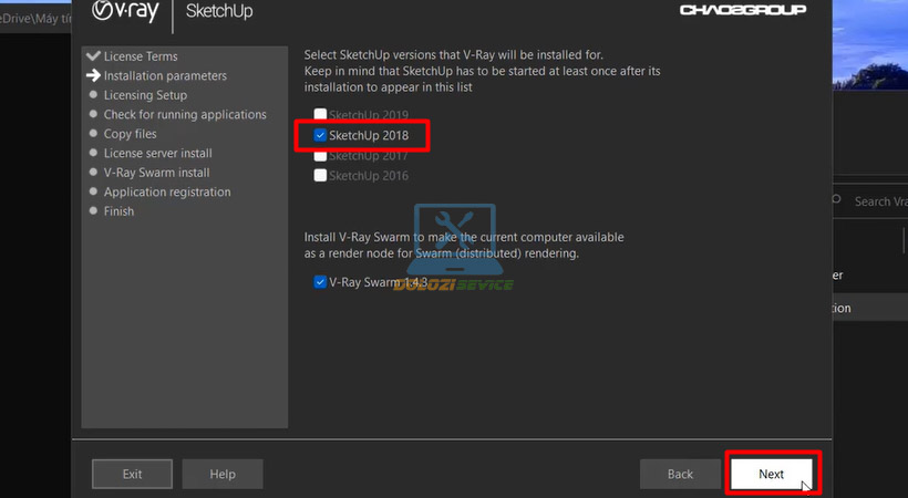 Vray for SketchUp 2018