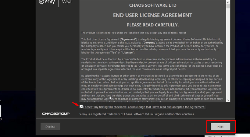 Hướng dẫn cài đặt Vray for maya 2017.