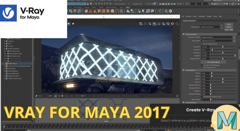Cài đặt Vray for Maya 2017 - Hướng dẫn và Tải về dễ dàng