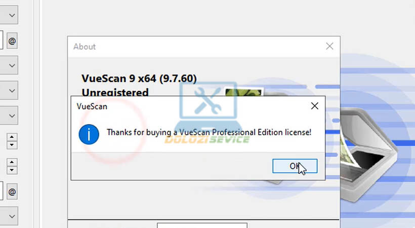 Hướng Dẫn Cài Đặt VueScan Pro 2021 và Tải Phần Mềm Miễn Phí 12 Chọn OK
