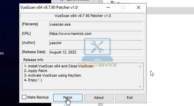 Hướng Dẫn Cài Đặt và Tải VueScan Pro 2023 Dễ Dàng Nhất 7 Chọn Patch