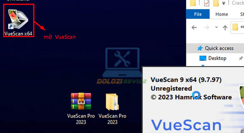 Hướng Dẫn Cài Đặt và Tải VueScan Pro 2023 Dễ Dàng Nhất 8 Mở phần mềm