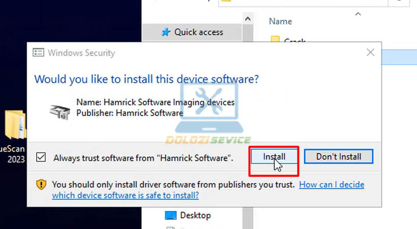 Hướng Dẫn Cài Đặt và Tải VueScan Pro 2023 Dễ Dàng Nhất 4 Chọn Install