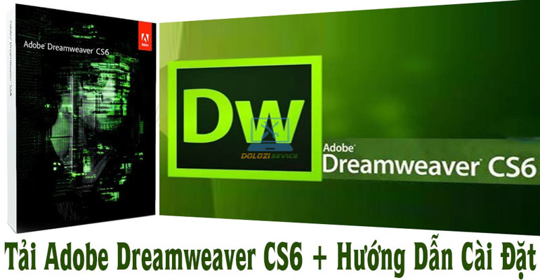 Hướng dẫn cài đặt Dreamweaver CS6 Full Crack