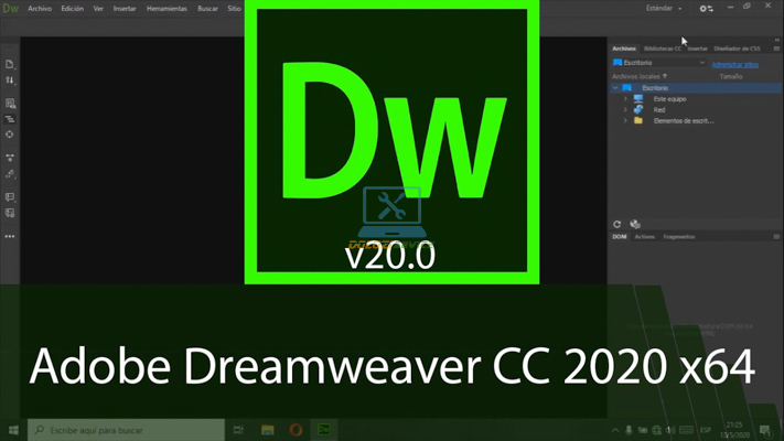 Hướng dẫn cài đặt Dreamweaver 2020 Full Crack
