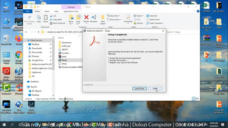 Chọn Install để bắt đầu