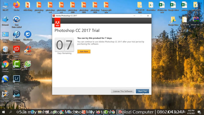 Cách Cài Đặt Photoshop 2017 và Tải Phần Mềm Miễn Phí 4 Chọn Accept để tiếp tục