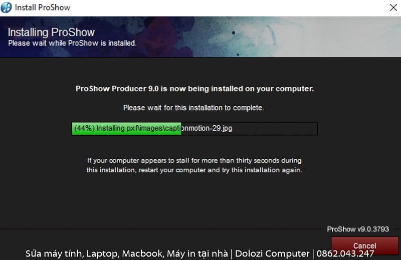 Cài đặt Proshow Producer 9: Hướng dẫn và Tải về Miễn phí 8 Hoàn tất tải và cài đặt proshow producer 9