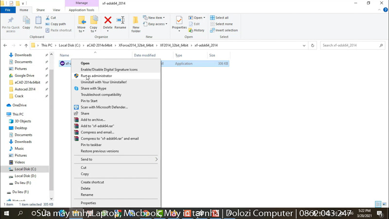Hướng Dẫn Cài Đặt và Tải phần mềm AutoCAD 2014 Miễn Phí 16 Crack 6