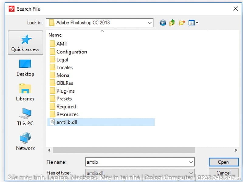 Hướng Dẫn Cài Đặt và Tải Photoshop 2018 Đầy Đủ 8 Chọn file crack