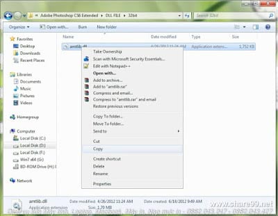 copy file activate photoshop cs6