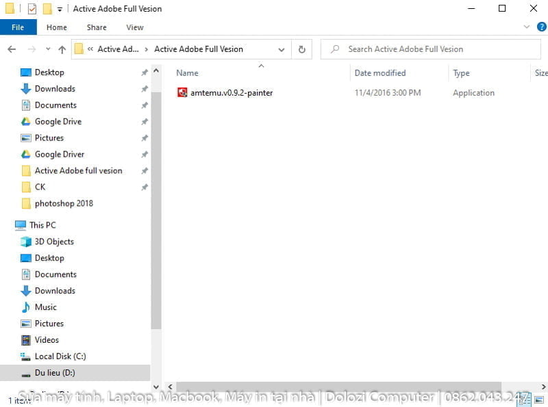 Hướng Dẫn Cài Đặt và Tải Photoshop 2018 Đầy Đủ 5 tìm file crack