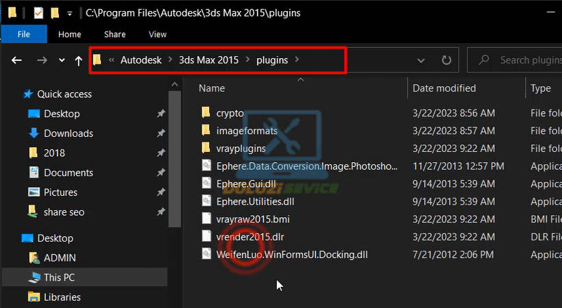 Hướng Dẫn Cài Đặt Vray cho 3ds Max 2015 - Tải Ngay! 15 Mở thư mục