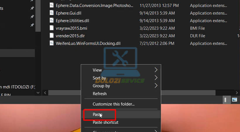 Hướng Dẫn Cài Đặt Vray cho 3ds Max 2015 - Tải Ngay! 16 Dán file