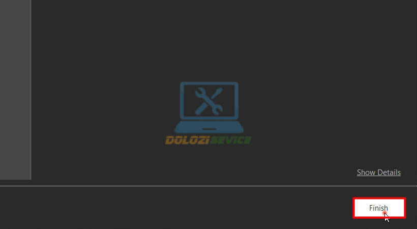 Nhấn Finish Vray for 3ds max 2018