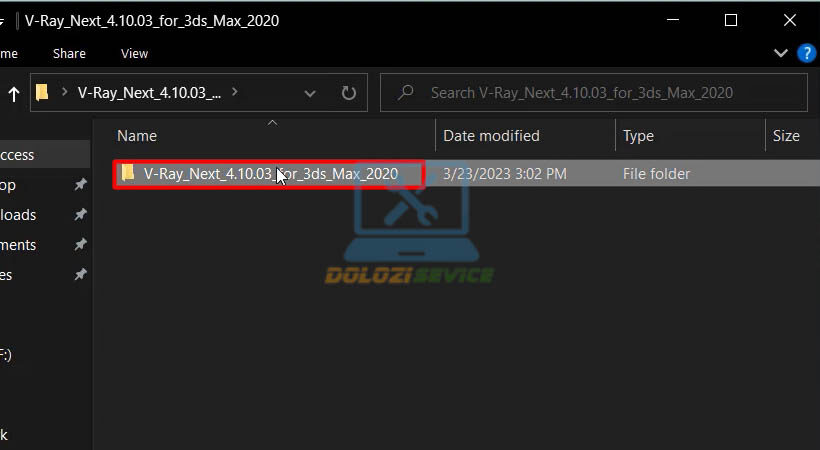 Hướng dẫn cài đặt Vray for 3ds Max 2020 và tải phần mềm miễn phí 3 Mở file cài đặt Vray for 3ds max 2020