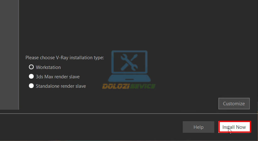 Hướng dẫn cài đặt Vray for 3ds Max 2020 và tải phần mềm miễn phí 6 Chọn Install Now Vray for 3ds max 2020