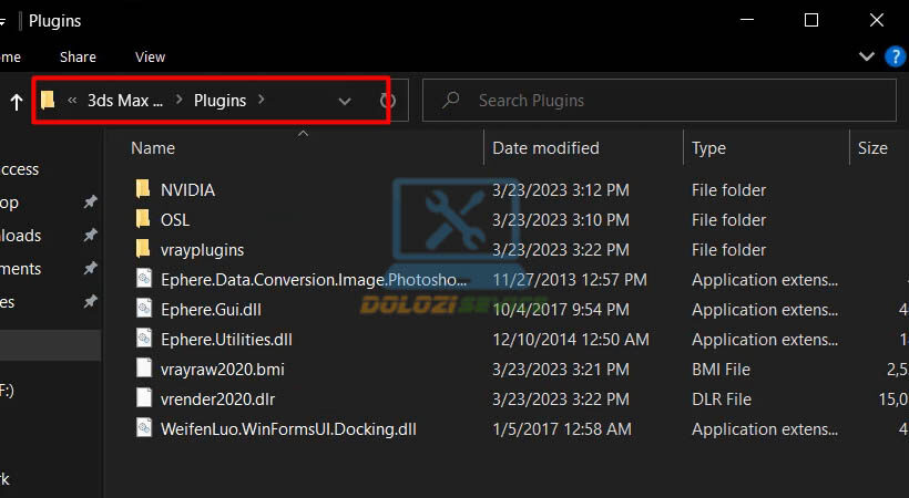 Hướng dẫn cài đặt Vray for 3ds Max 2020 và tải phần mềm miễn phí 15 Mở vị trí file cài đặt Vray for 3ds max 2020