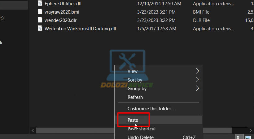 Hướng dẫn cài đặt Vray for 3ds Max 2020 và tải phần mềm miễn phí 16 Dán file Vray cho 3ds max 2020