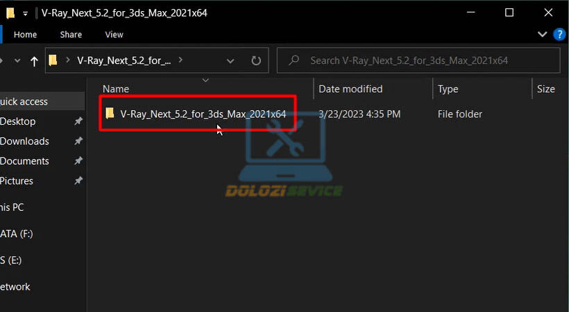 Hướng Dẫn Cài Đặt Vray for 3ds Max 2021 Đầy Đủ và Chi Tiết 3 Mở file cài đặt