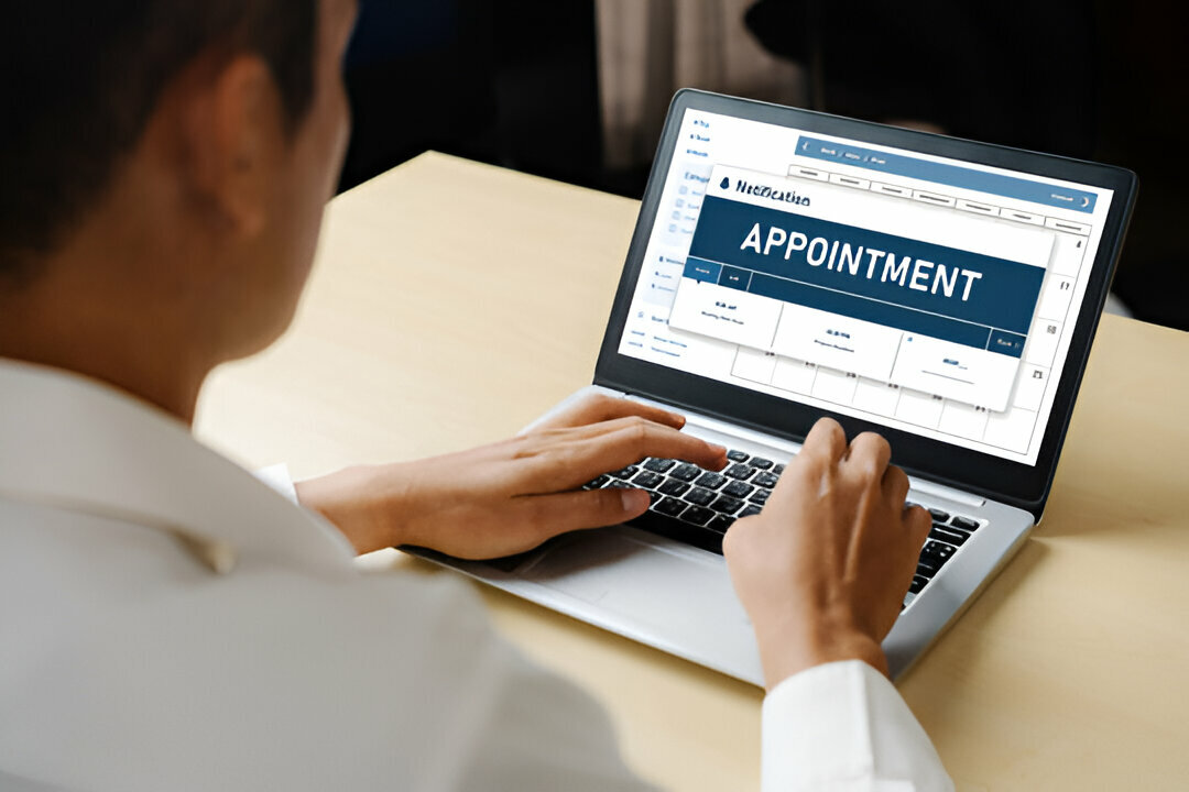 Quy trình đặt lịch hẹn Dlz Fix bước 4